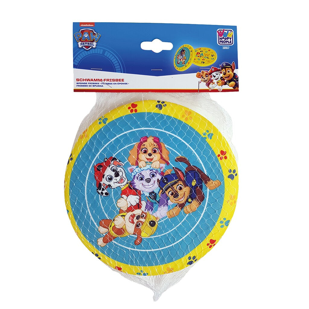 Paw Patrol Schwammfrisbee 19 cm gelb blau