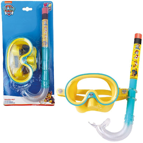 Paw Patrol Kinder-Schnorchelset blau gelb