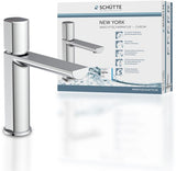 Schütte Washbeasin gemischt New York Chrom -gelenkt