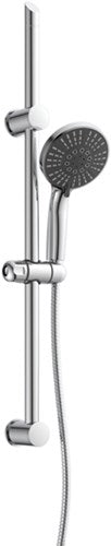 Schütte Schütte Adria Duschset | 5 Funktionen | Stab 63 cm | Chrom 64860