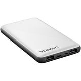 Varta Powerbank 10.000 mA silber + LED-Anzeige USB und USB-C – 3509010