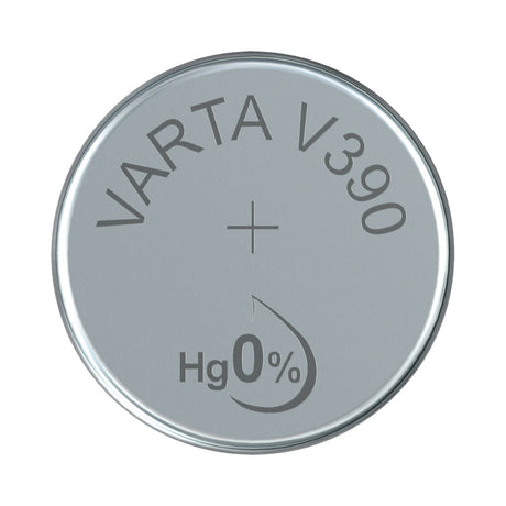 Varta v390 Knopfzellenbatterie Silber