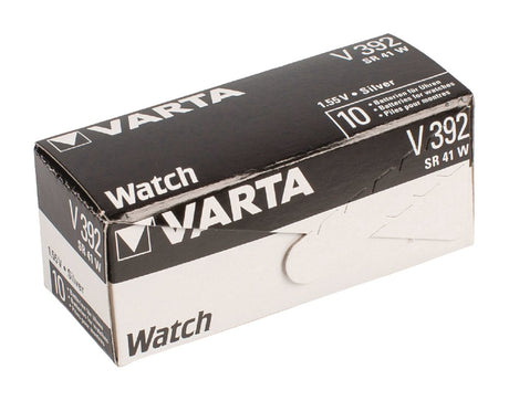 Varta V392 Knopfzellenbatterie Silber