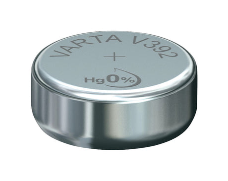 Varta V392 Knopfzellenbatterie Silber