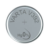 Varta V392 Knopfzellenbatterie Silber