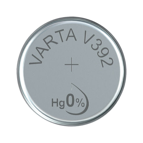 Varta V392 Knopfzellenbatterie Silber