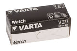 Varta v377 Knopfzellenbatterie Silber