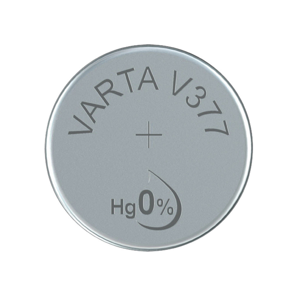 Varta v377 Knopfzellenbatterie Silber