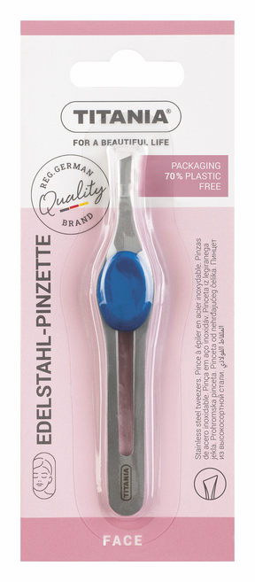 Titania pincet 9.5cm - met handvat