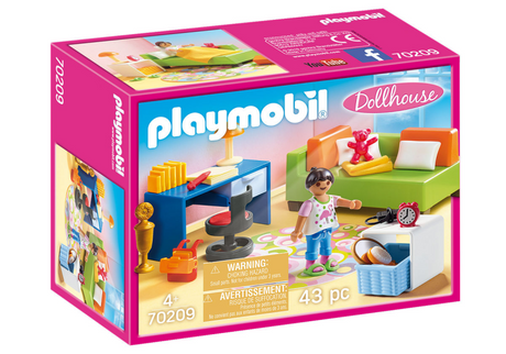 Playmobil Puppenhaus Kinderzimmer mit Schlafsofa – 70209