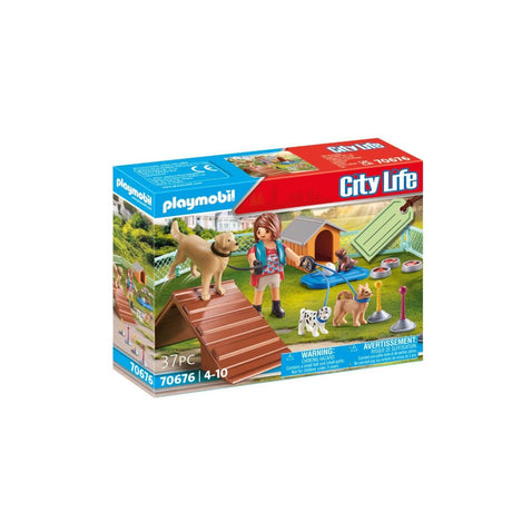Playmobil 70676 City Life Geschenkset Hundetrainer