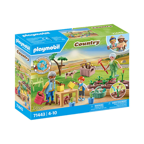 Playmobil ländlicher idyllischer Gemüsegarten bei den Großeltern – 71443