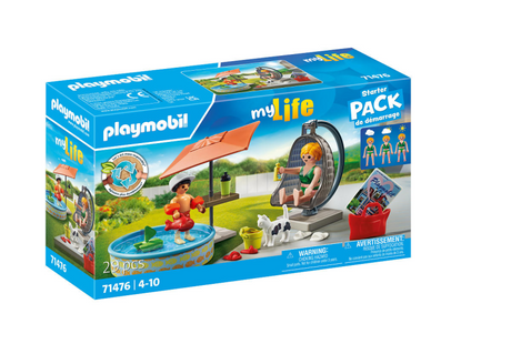 Playmobil 71476 Starter Packs Spritzer Spaß zu Hause