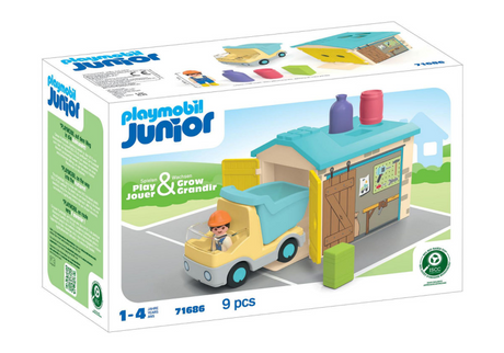 Playmobil 71686 Nachwuchsarbeiter mit Sortiergarage