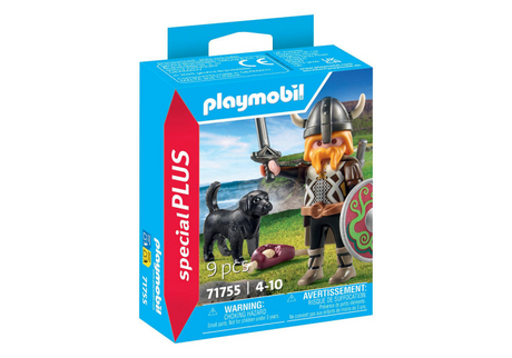 Playmobil Special Plus Wikinger mit Wachhund 71755