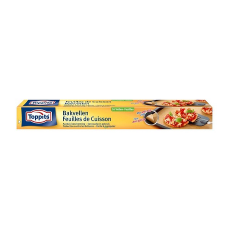 Toppits rutschfeste Backbleche 16 Blatt