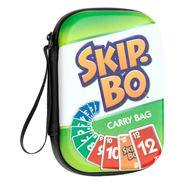 Klein Toys Skip Bo – Tragetasche für Karten – Skip-Bo-Karten nicht im Lieferumfang enthalten