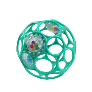 Oball Rassel Easy Grip grün | 3 Stück