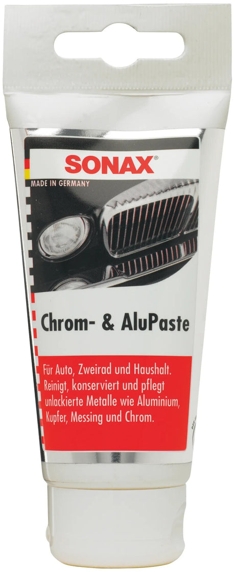Sonax Polierpaste Chrom Alupaste Chrompaste 75 ml Alu-Tube
