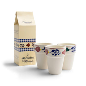Boerenbont Milchbecher Sonja 3er-Set in Milchkartonverpackung 25cl