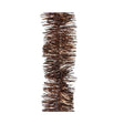 Decoris lametta kerstboomslinger espresso lametta dia7x270cm kunststof
