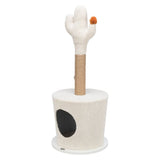 Trixie Trixie Katze Kratzerpfosten mit Cactus 36x84 cm creme -colored