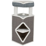 Trixie Trixie Cat Tower Armagrau Blau und Weiß