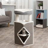 Trixie Trixie Cat Tower Armagrau Blau und Weiß