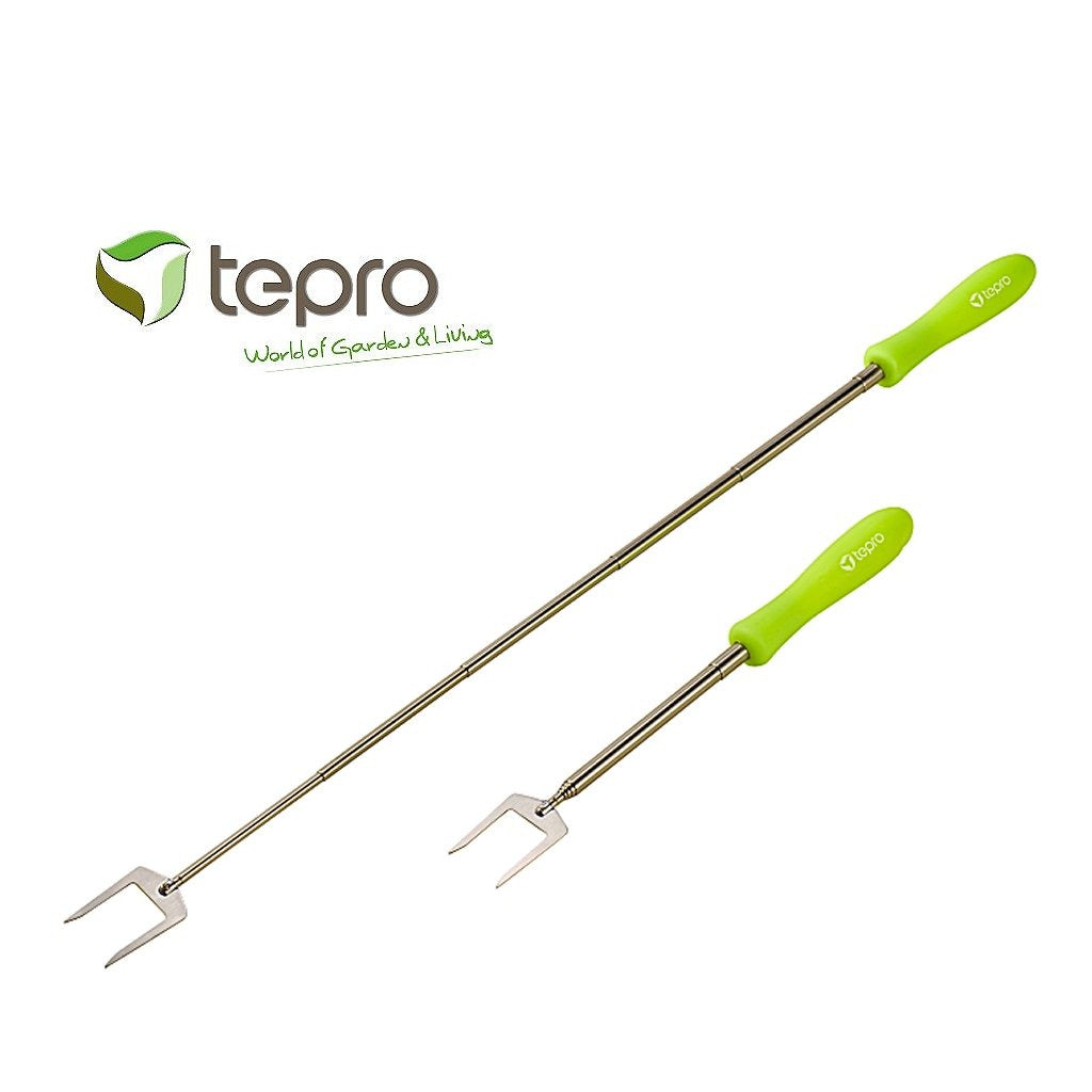 Tepro 8237 2 Grill-Teleskopspieße 33-82cm grün