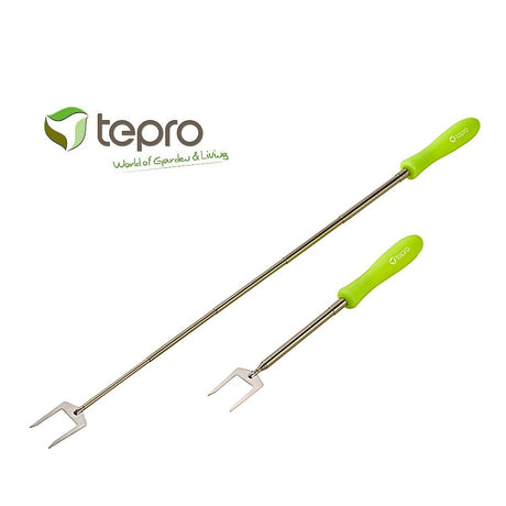 Tepro 8237 2 Grill-Teleskopspieße 33-82cm grün