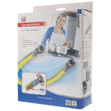 Scanpart Gasanschlussset Edelstahl-flexibel 125cm