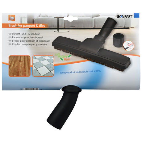 Scanpart Universal-Parkettbürste 32+35 mm schwarz