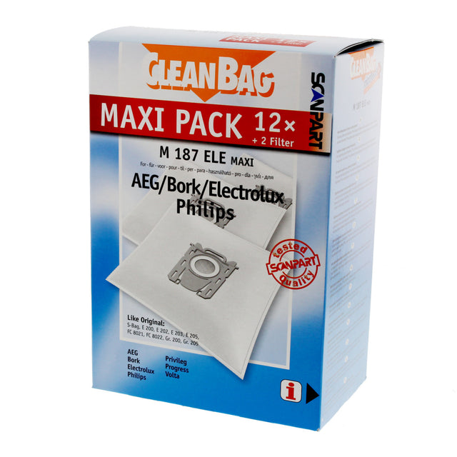 Scanpart Microfleece+ Staubbeutel Phi Ele Universal Maxi