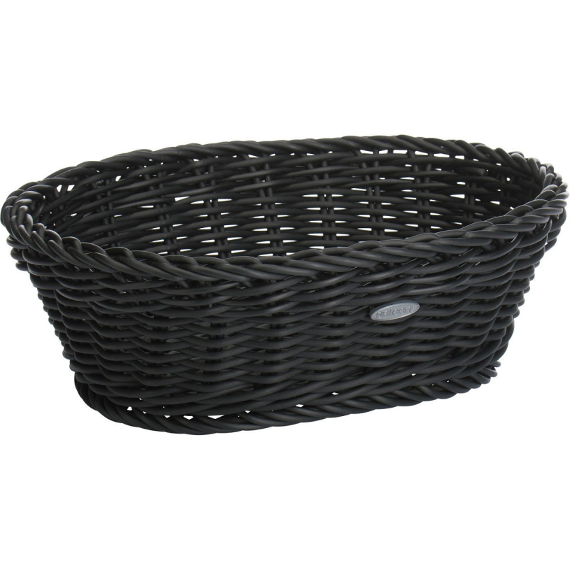 Westmark saleen broodmand ovaal 26x19x8cm - zwart