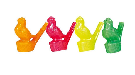 Goki Vogel-Wasserpfeife. 6,5 cm.4 Farben. 3+