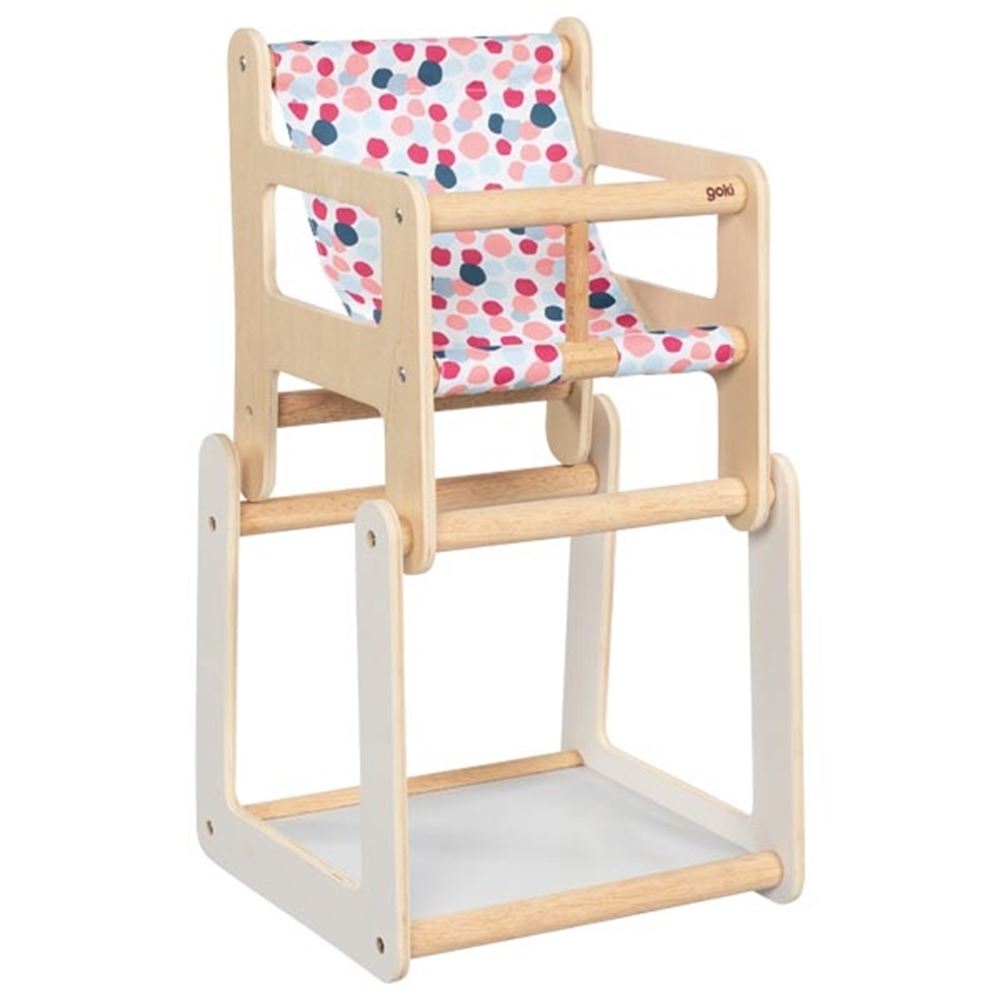 Goki Holzpuppenstuhl mit Tabelle 2in1