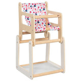 Goki Holzpuppenstuhl mit Tabelle 2in1