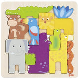 Goki Holzpuzzle Safari, 11tlg.