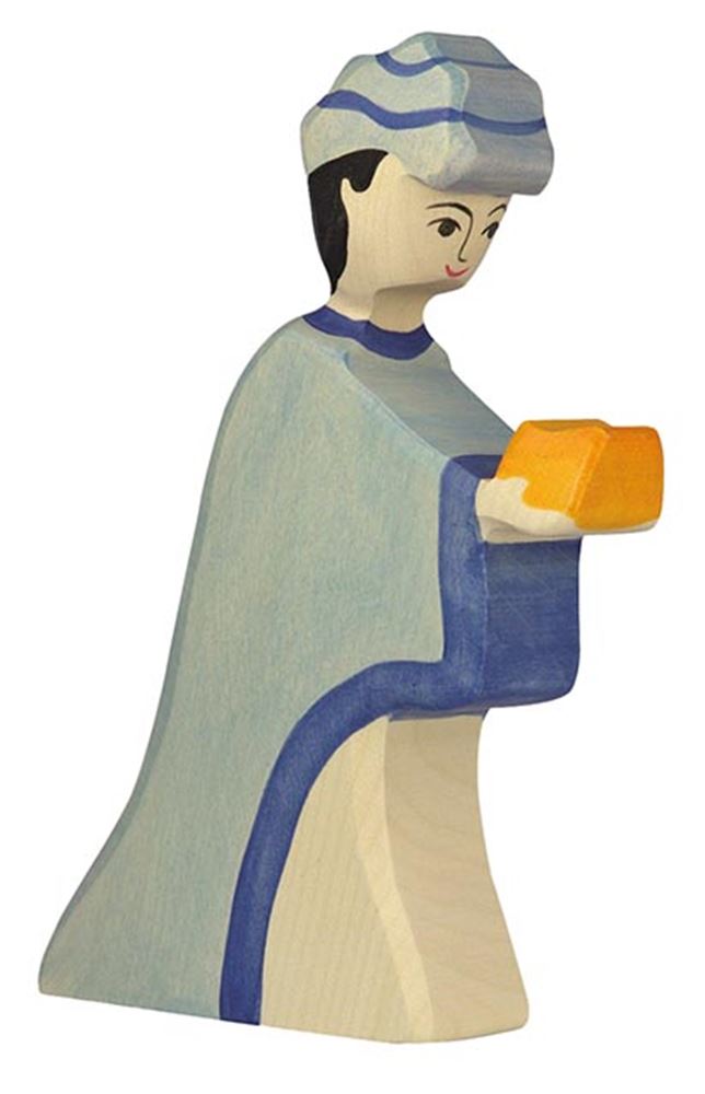 Holztiger casper, blauw. 11,5 cm serie 1