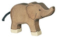 Slurf holztiger olifant, klein, omhoog.
