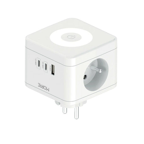 Morre enkelvertakking 2g,usb,2xusb-c +lamp