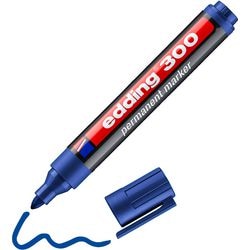 Edding Permanentmarker 300 Ultra 1,5-3 mm blau rund wasserfest schnelltrocknend