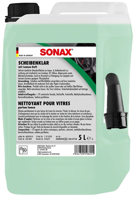 Sonax Scheibenreiniger Scheibenklar Autofenster klar 5 ltr. Plastikkanister