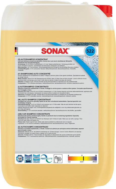 Sonax Autoshampoo Autoshampoos 25L Kunststoffkanister