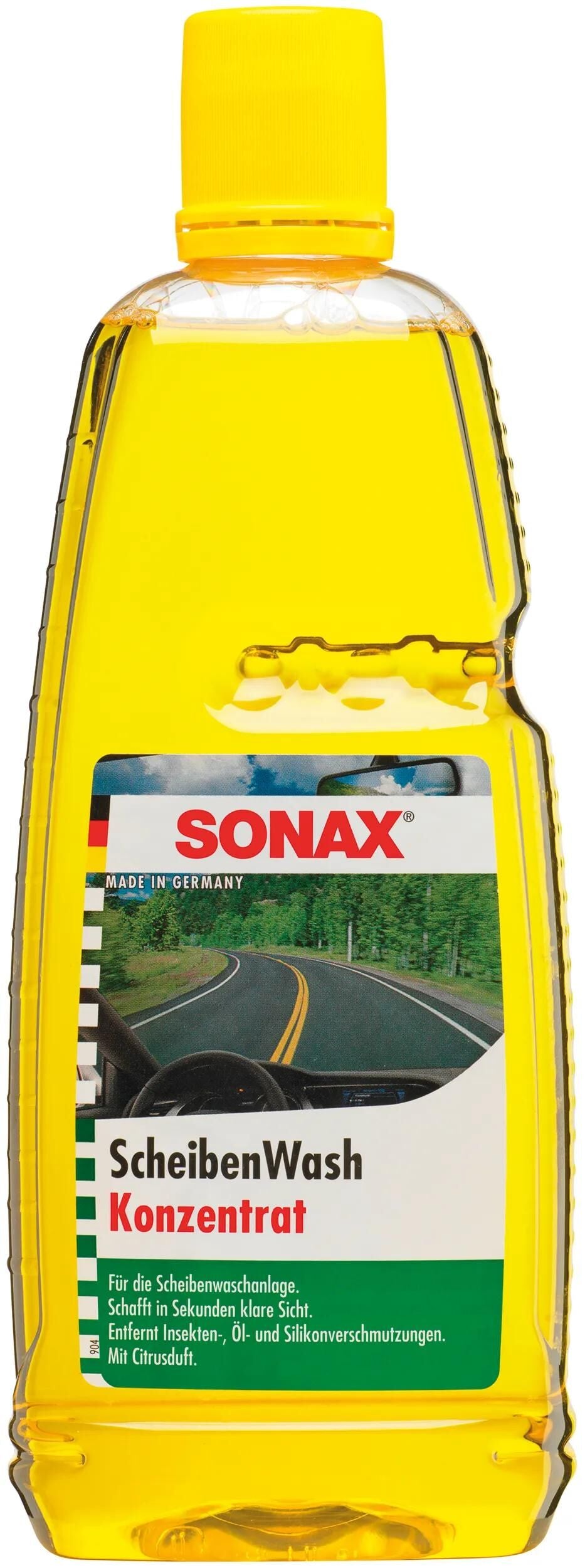 Sonax Fensterreiniger Geröllreiniger Fensterreiniger 1 ltr Zitronenduft
