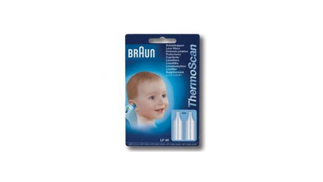 Braun LF-40 Thermoscan-Linsenfilter für Themo Scan-Ohrthermometer, 40 Stück