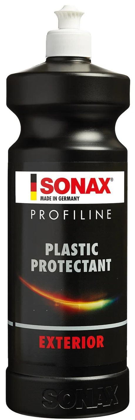 Sonax Kunststoff-Pflegeprodukt Kunststoff-Schutzmittel für den Außenbereich Profiline Kunststoff pl. PET-Flasche, 1lt, außen
