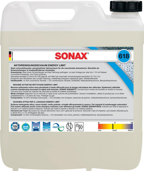 Sonax Reiniger Aktivreiniger Limit Aktiv Reinigungsschaum 10l