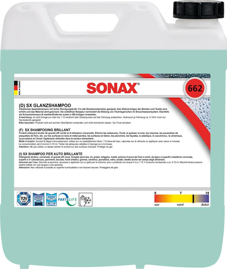 Sonax Autoshampoo Glanzshampoo SX Glanzshampoo 10l