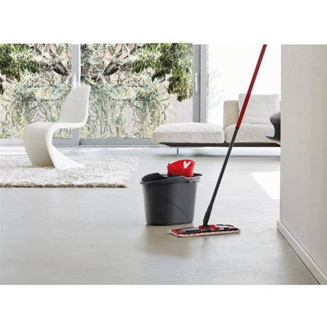 Vileda Ultramax Power 2in1 Bodenwischer rot schwarz